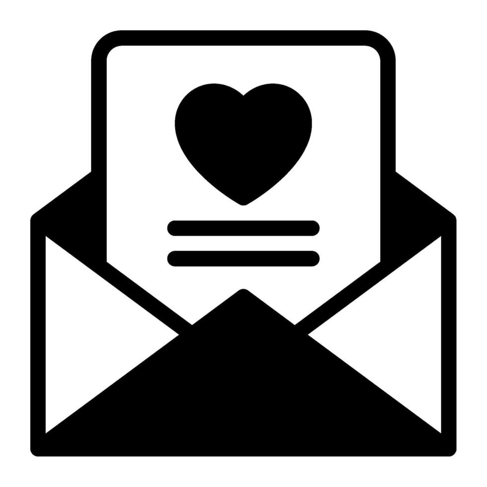 Love Letter icon for web, app, infographic, etc vector