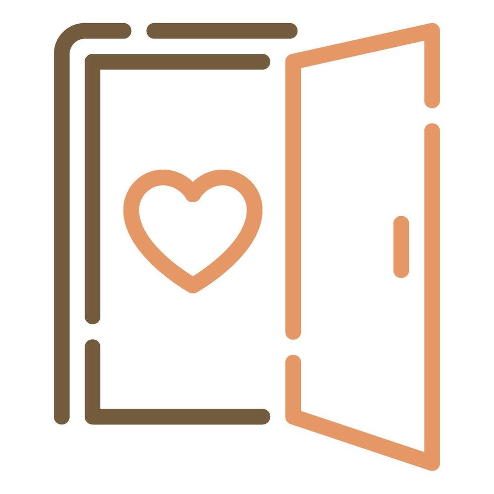 Open Door icon for web, app, infographic, etc vector