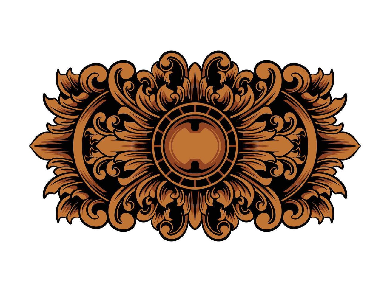 frame ornament vintage classic element decoration vector