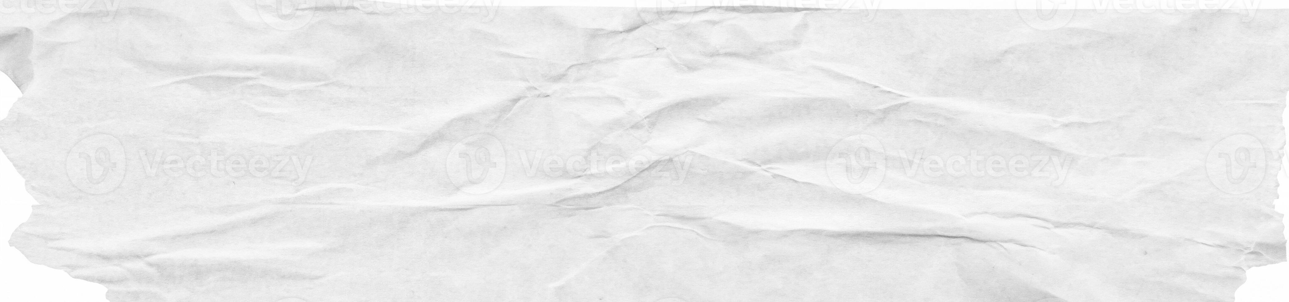 High-resolution close-up of crumpled white paper with subtle folds and creases, ideal for backgrounds and overlays. photo