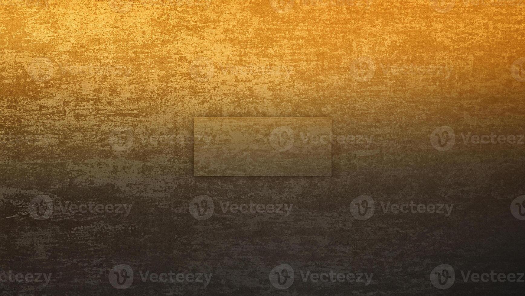 Close-up of a gradient background with a textured surface, transitioning from warm golden hues to dark tones. Perfect for abstract or design backgrounds. photo