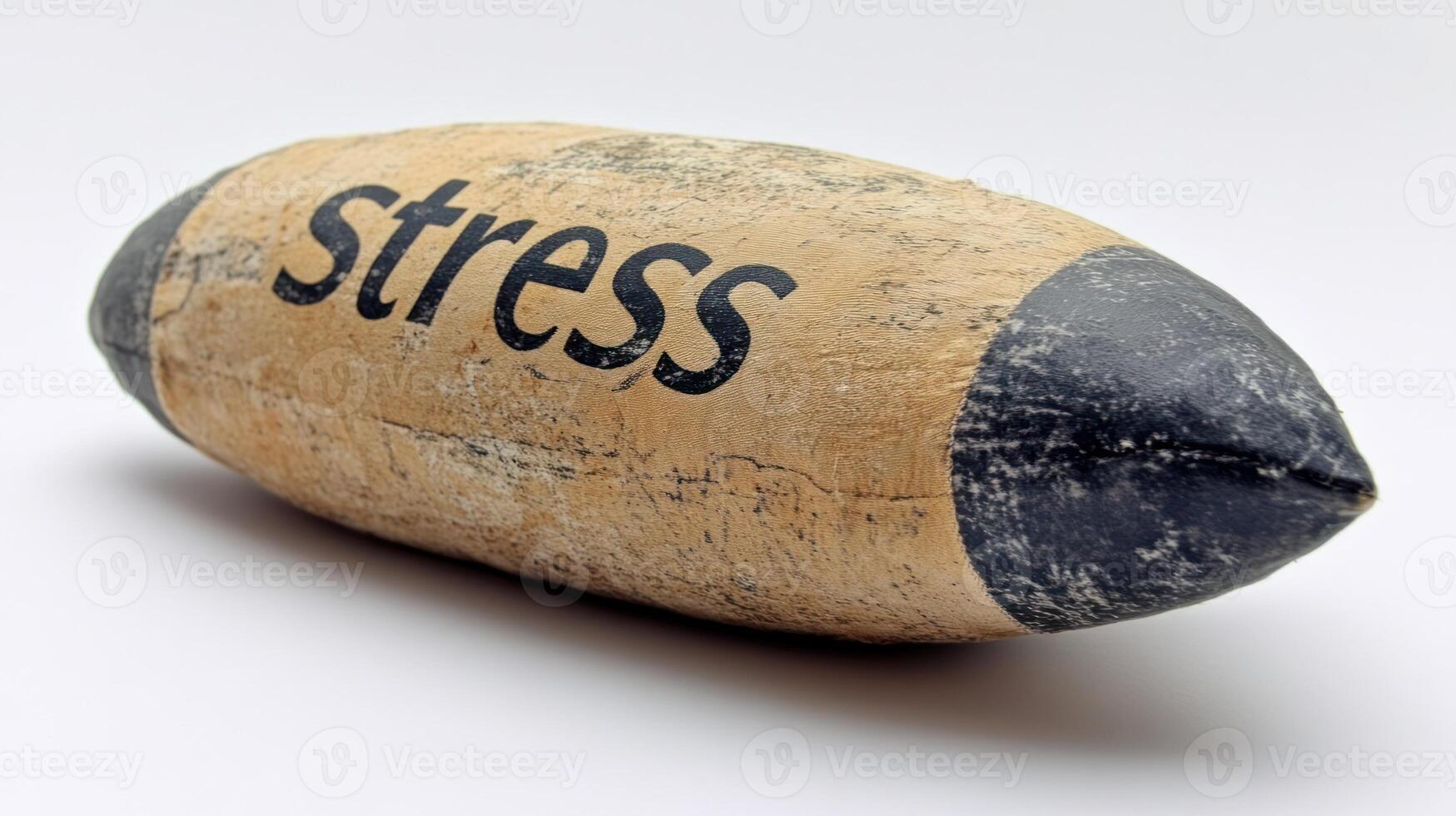 A creatively designed tool symbolizes stress, blending art with wellness concepts photo