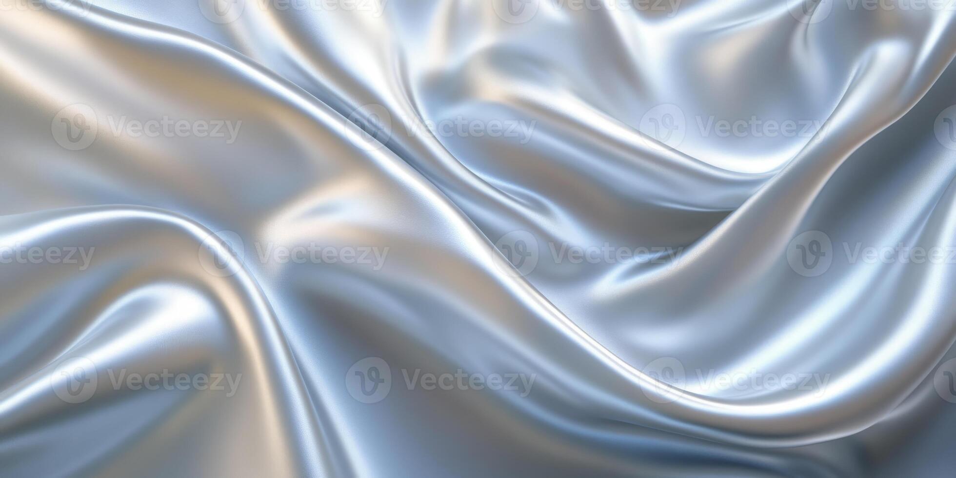 Explore the allure of this modern abstract design with a silver satin texture and striking metallic finish, ideal for creating luxurious backgrounds that enhance viewer engagement photo