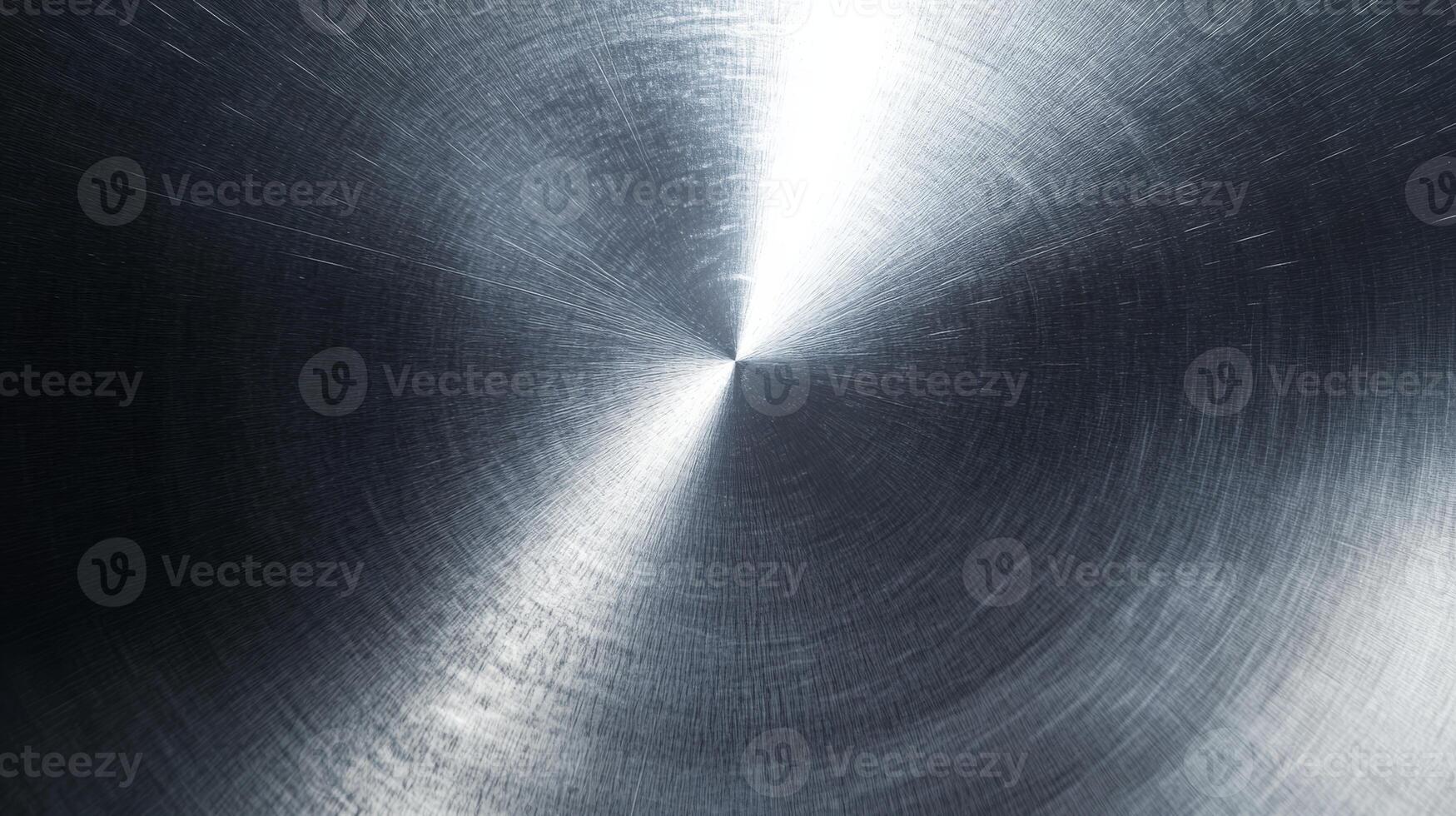 A beautifully sleek and shiny metallic surface that features a brushed pattern, effectively showcasing its industrial qualities while exuding a distinctly modern aesthetic that captivates the viewer photo