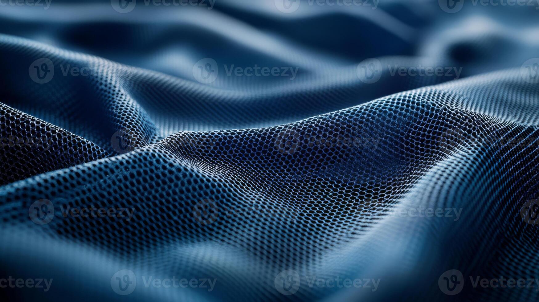 Discover vibrant blue fabrics perfect for striking sports jerseys and trendy activewear. These unique textures showcase athletic branding and style. Find the ideal material for your next project photo