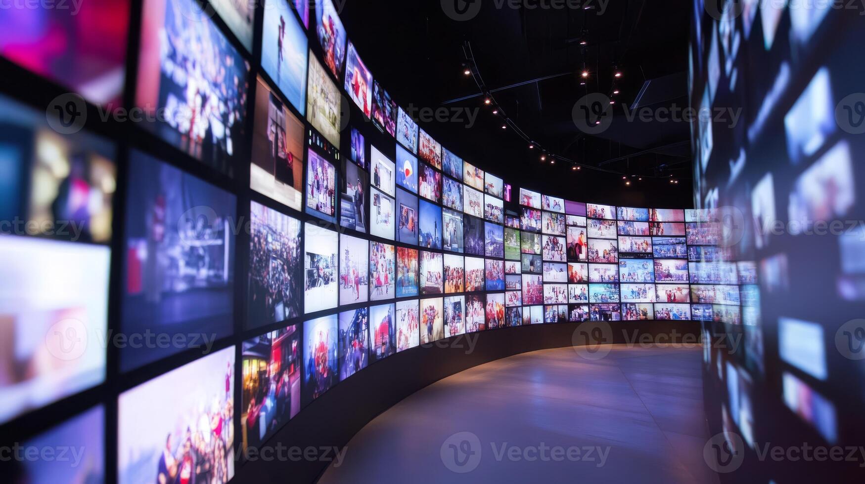 A captivating multimedia wall showcasing a variety of diverse streaming channel images that come together to create a truly dynamic and immersive entertainment experience for all viewers to enjoy photo