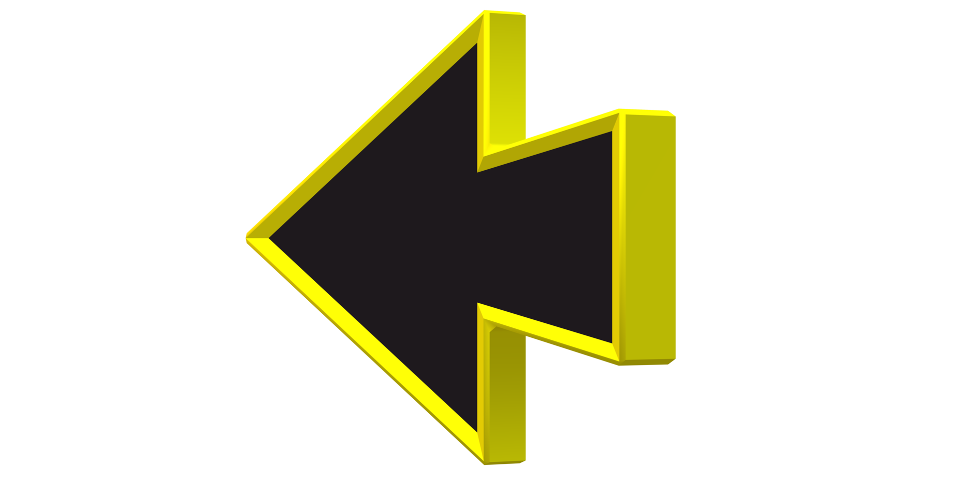 Vibrant 3D Arrow png