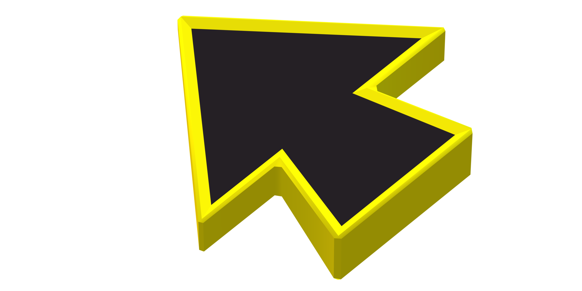 Dynamic 3D Navigation Arrow png