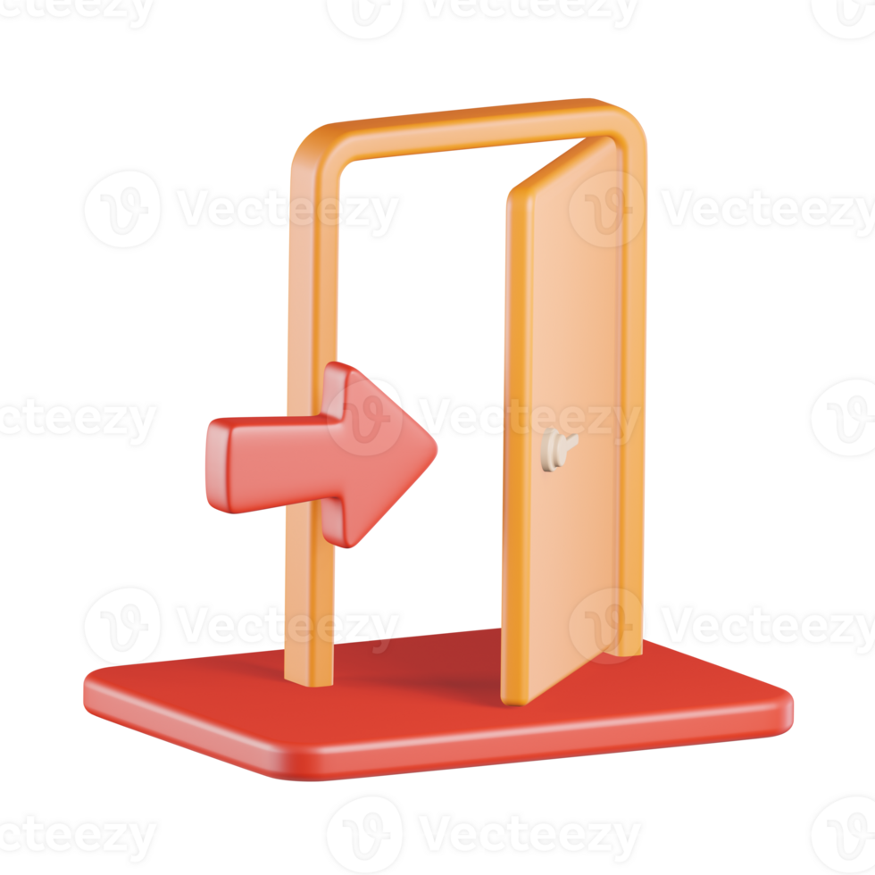 Access Available 3D Icon png