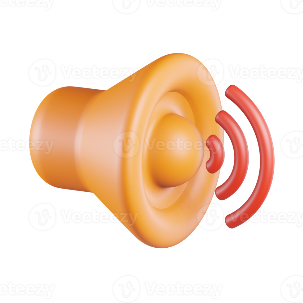 Sound Volume 3D Icon png