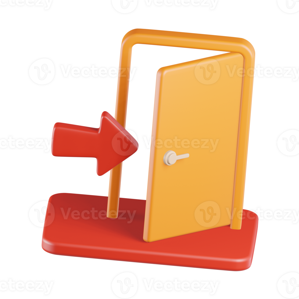 Open Access 3D Icon png