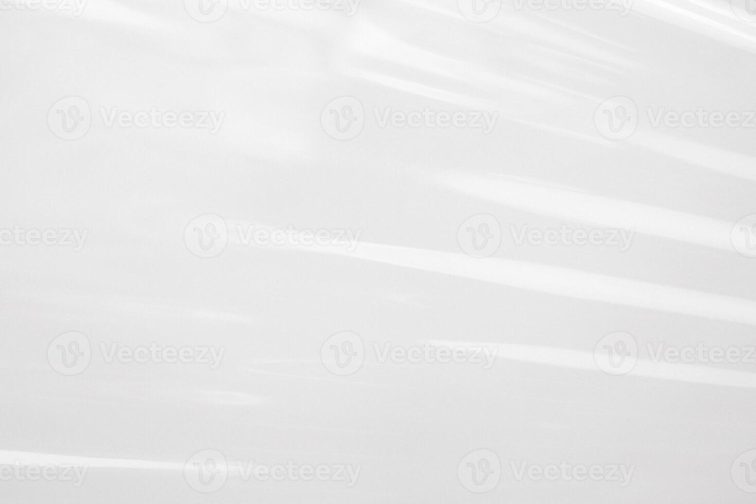 White plastic film wrap texture background photo