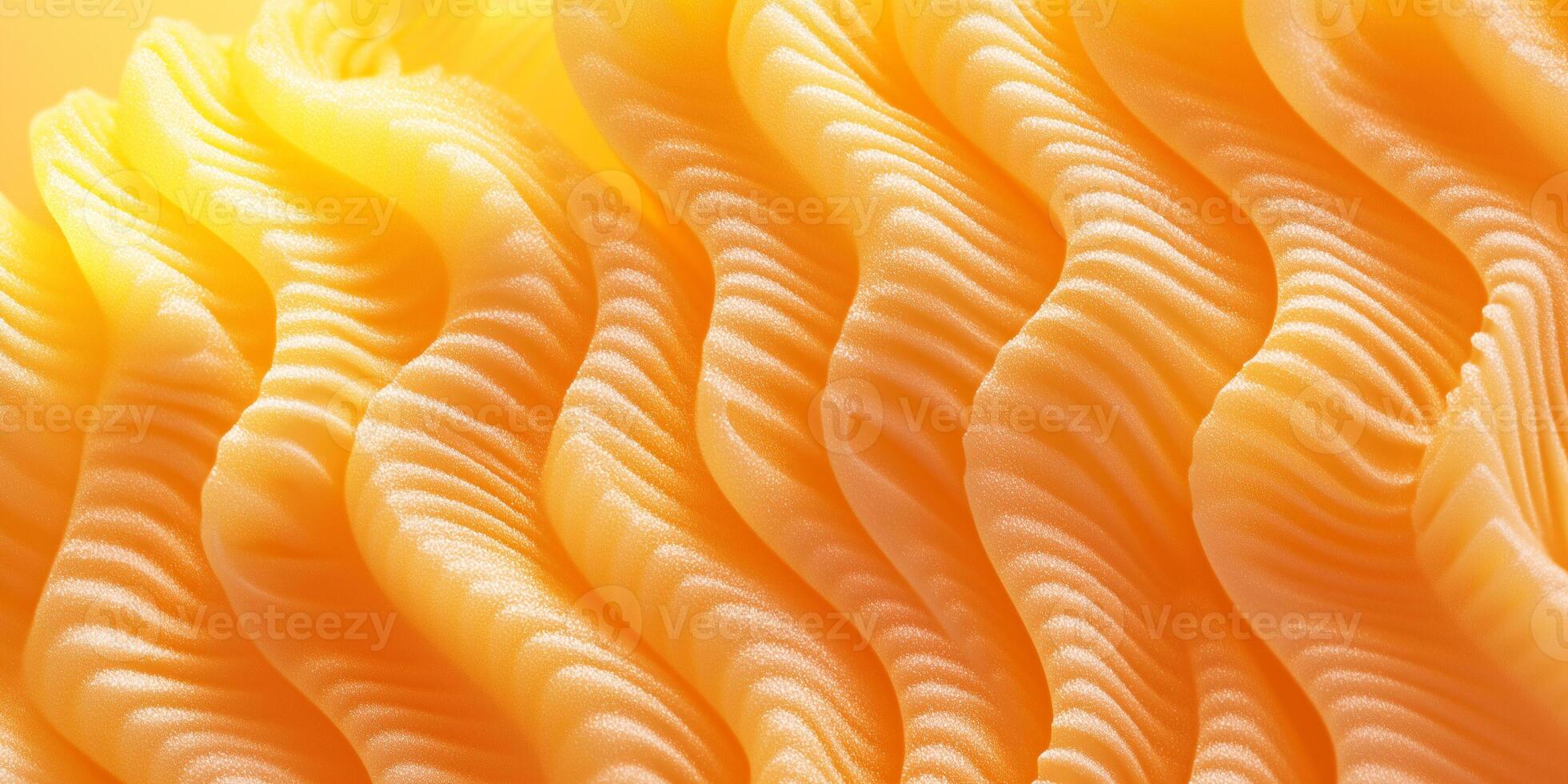 Close-up of ridged texture on worm-form candy surface in natural light photo