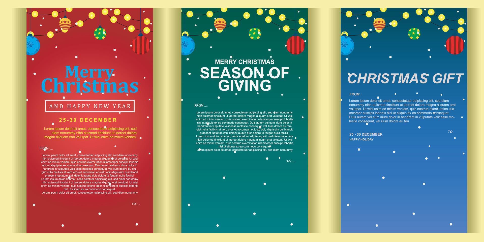 text effect editable Christmas holiday banner design to welcome winter and Christmas. typography effect font for posters, greeting cards and holiday designs vector