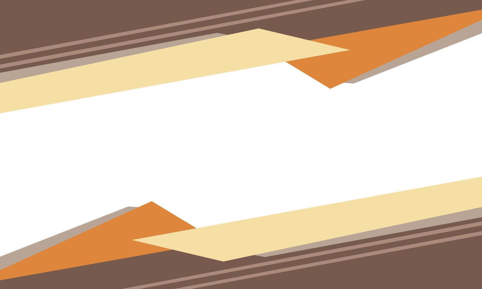 abstract modern frame background in light and dark cream colors vector