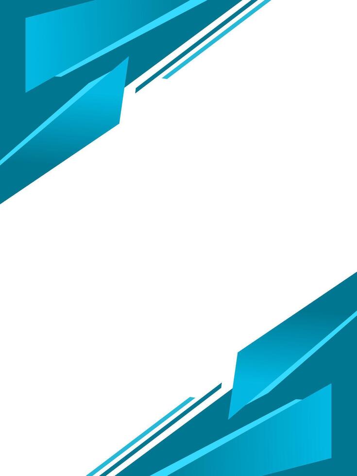 ice blue modern frame background vector