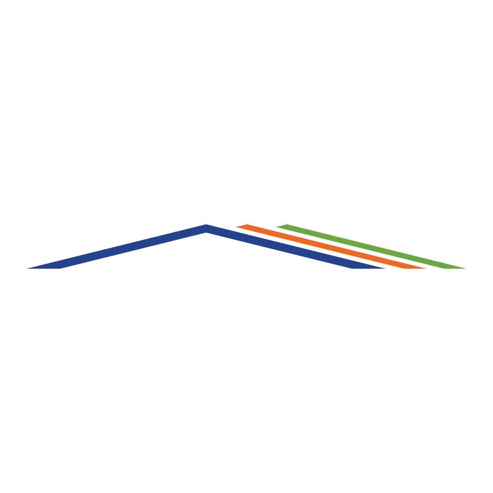 roof guard icon logo design template vector