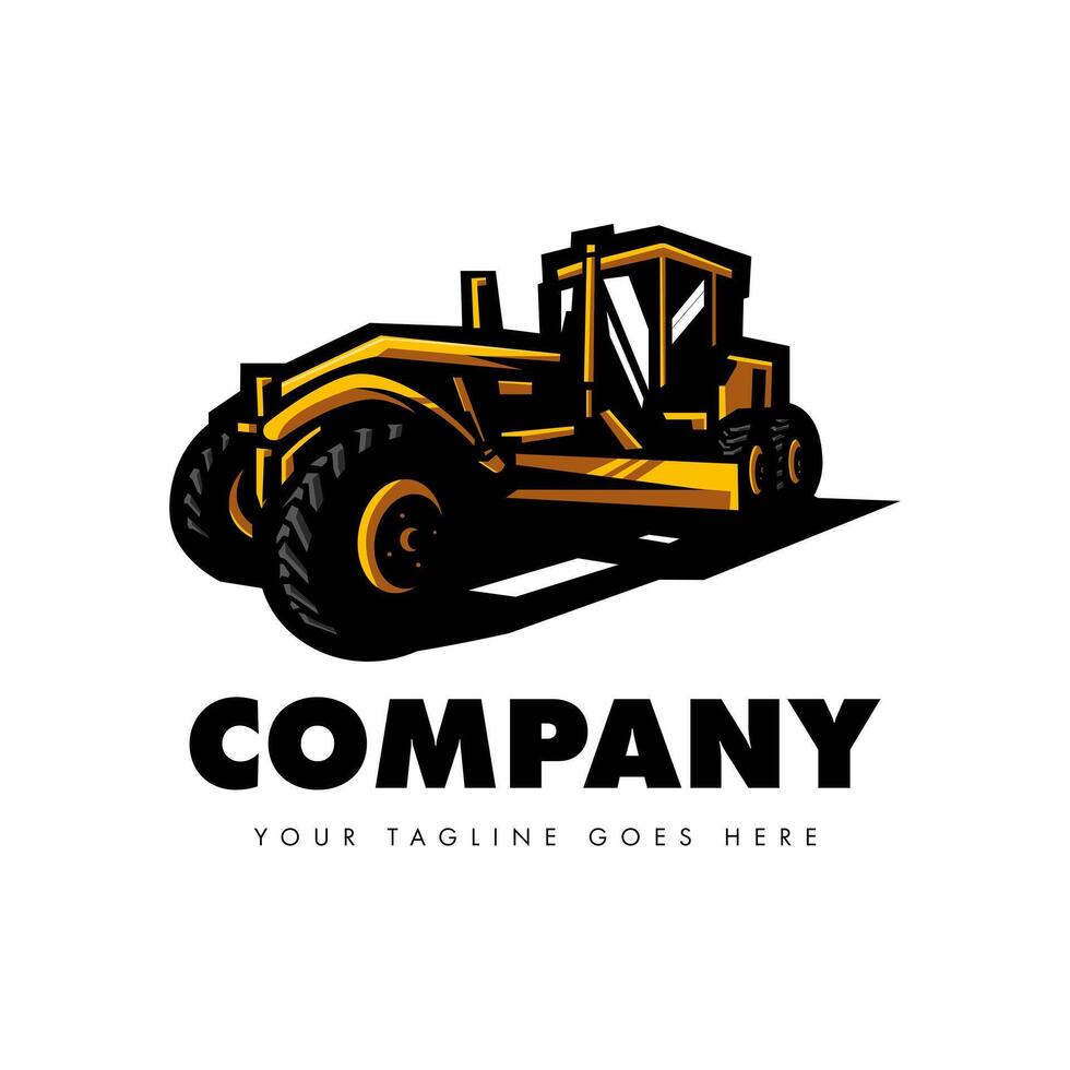 Grader Logo design vector