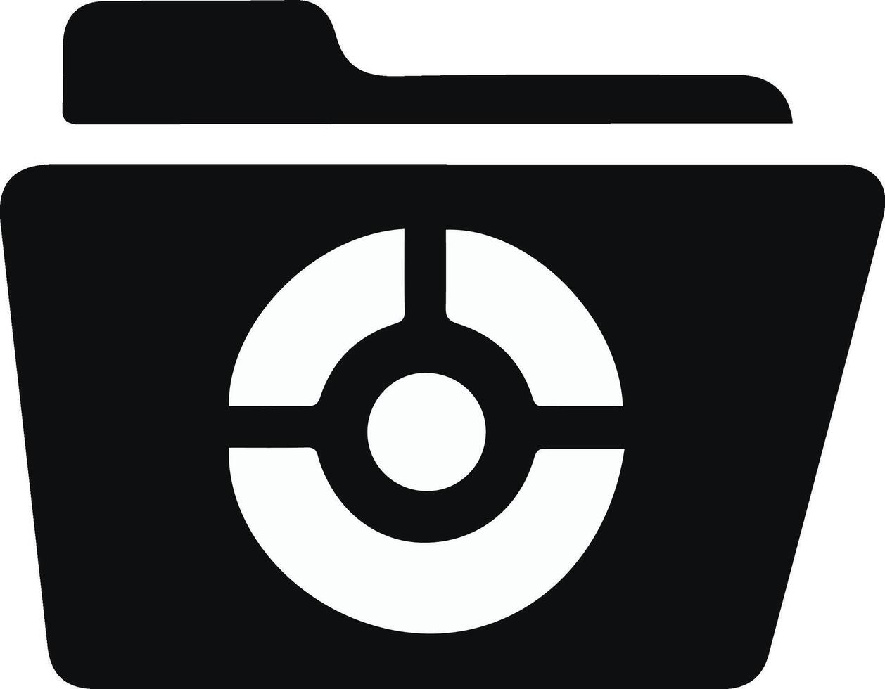 Digital interface icon with white background vector