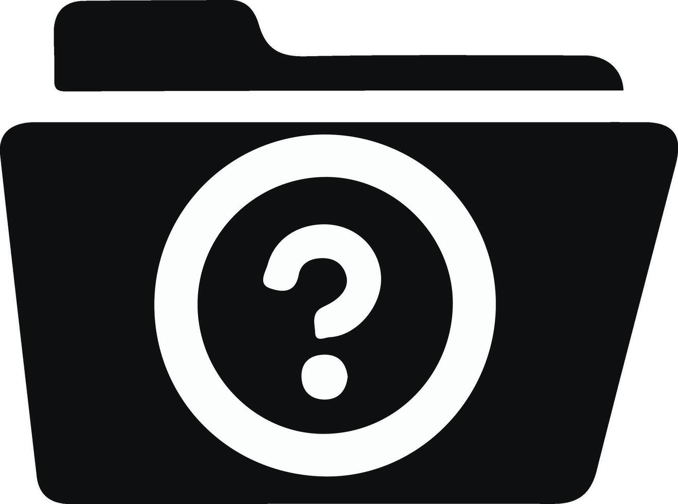Silhouette bookmark with white background. vector