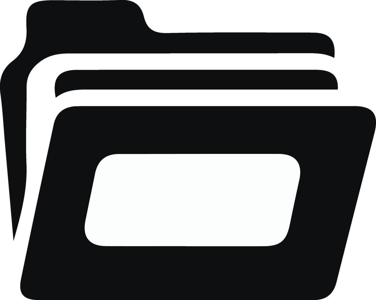 Professional file icon silhoutte style with white background vector