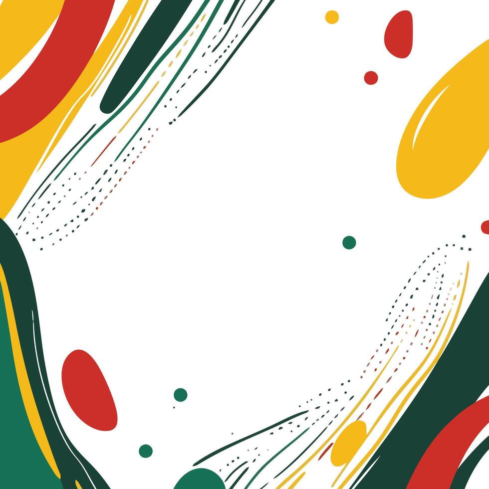 Energetic Abstract A Dance of Colors and Shapes. vector