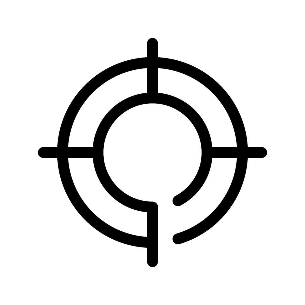 Focus Icon Symbol Design Illustration vector