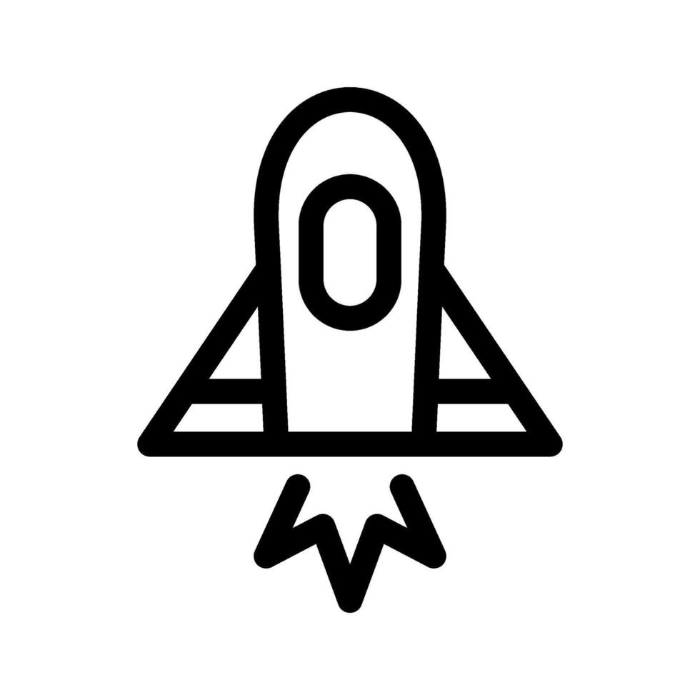 Spaceship Icon Symbol Design Illustration vector