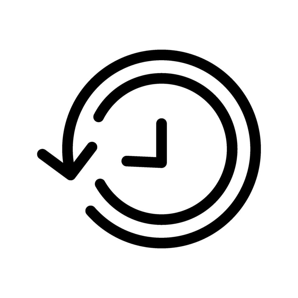History Icon Symbol Design Illustration vector