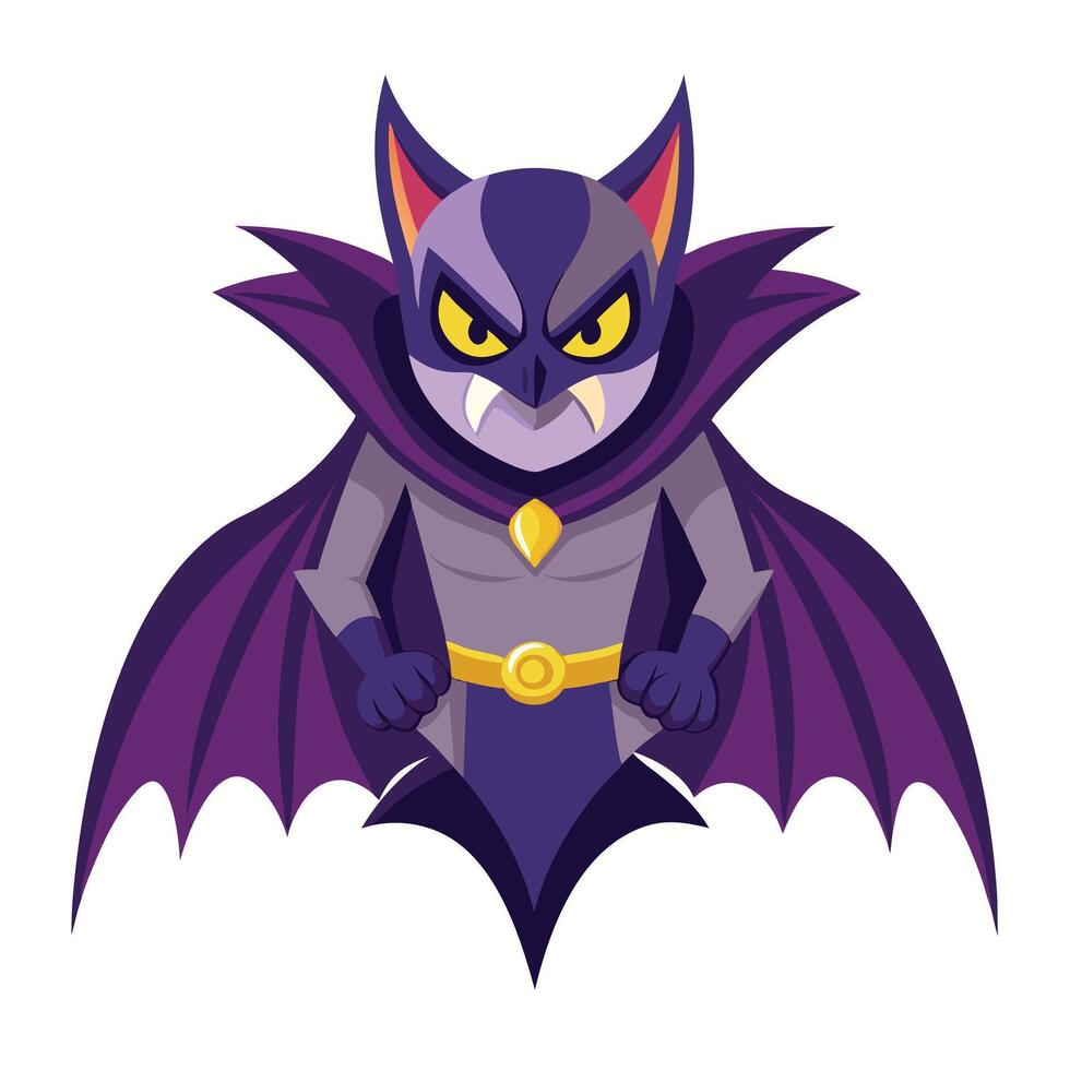 Detailed Bat Illustration for Creative Designs and Halloween Decorations vector