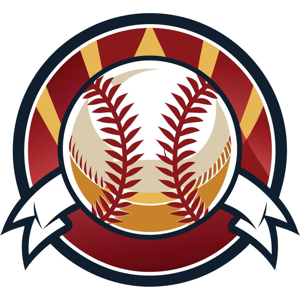 Baseball Softball championship design vector
