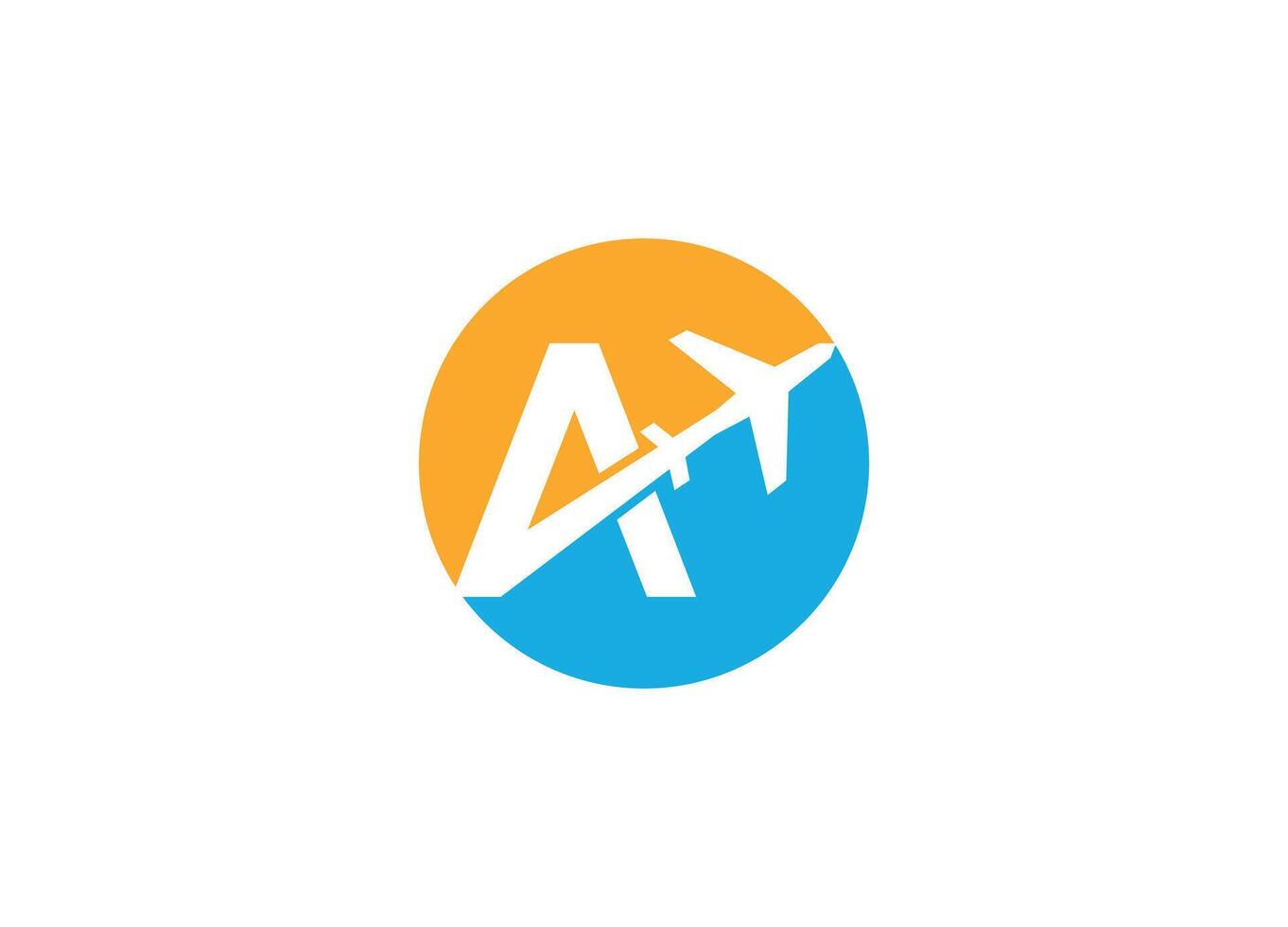 A icon travel logo design Custom modern logo template vector