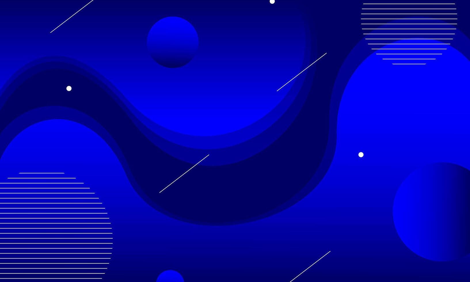 abstract blue wave background vector