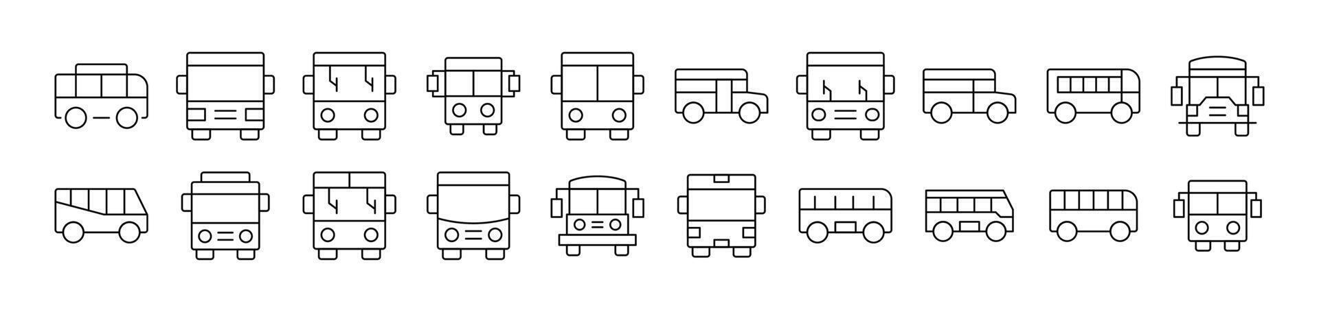 Outline Image Collection. Editable Stroke. Perfect for Infographics, Articles, Books, Flyers, Banners vector
