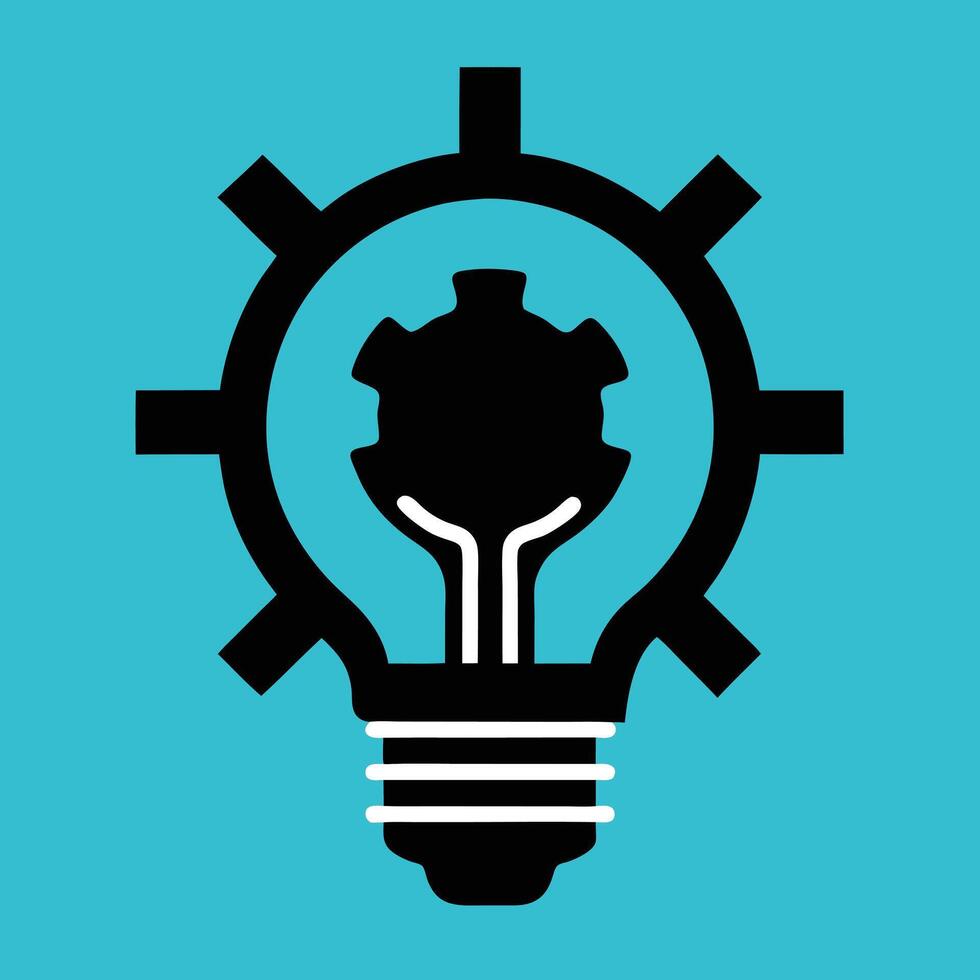 Light bulb icon design vector