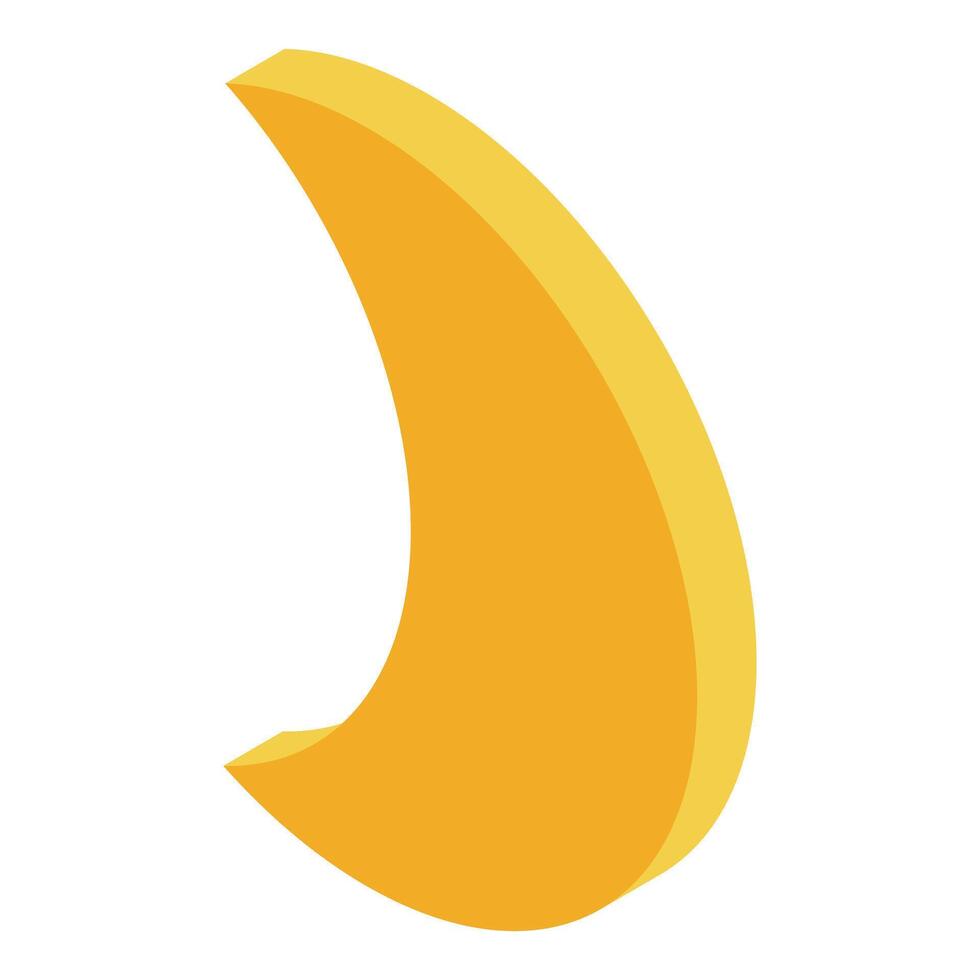 Crescent moon representing islam and ramadan kareem festivities vector