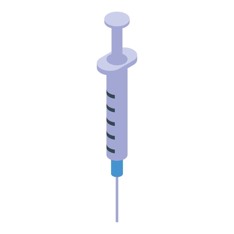 Medical syringe delivering injection for healthcare vector