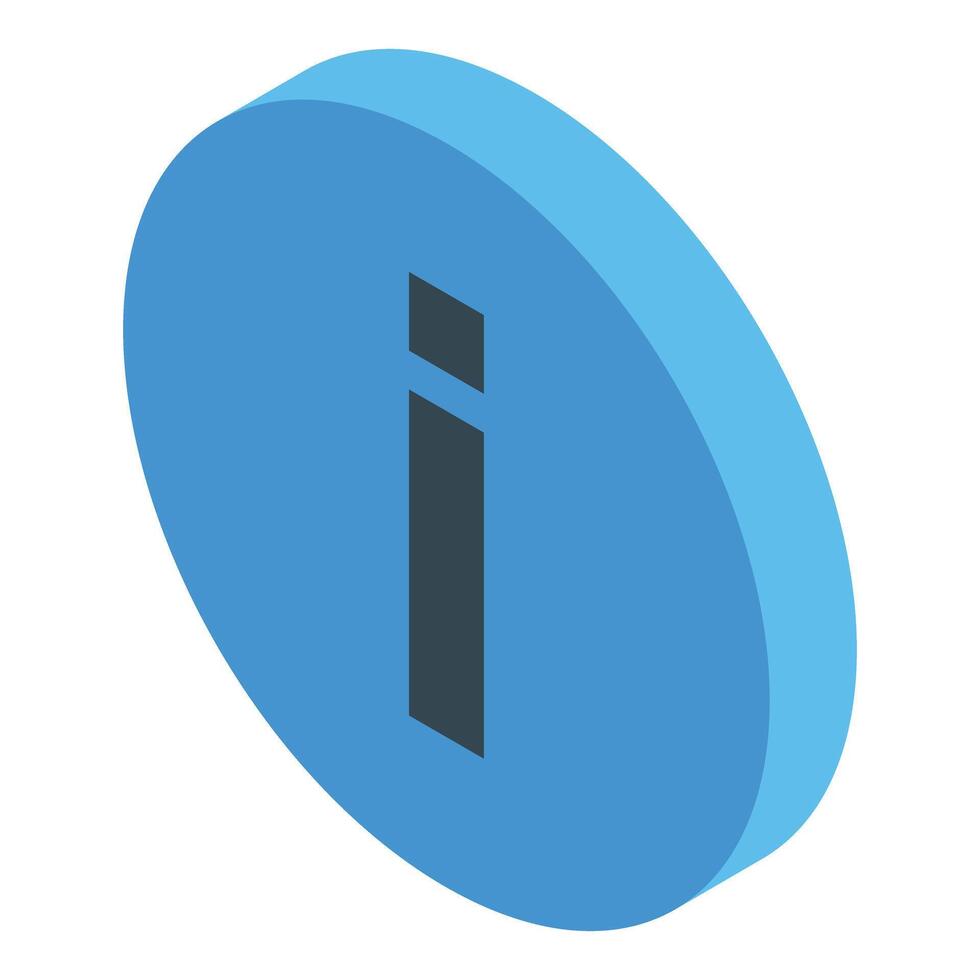 Information icon showing help and support desk vector