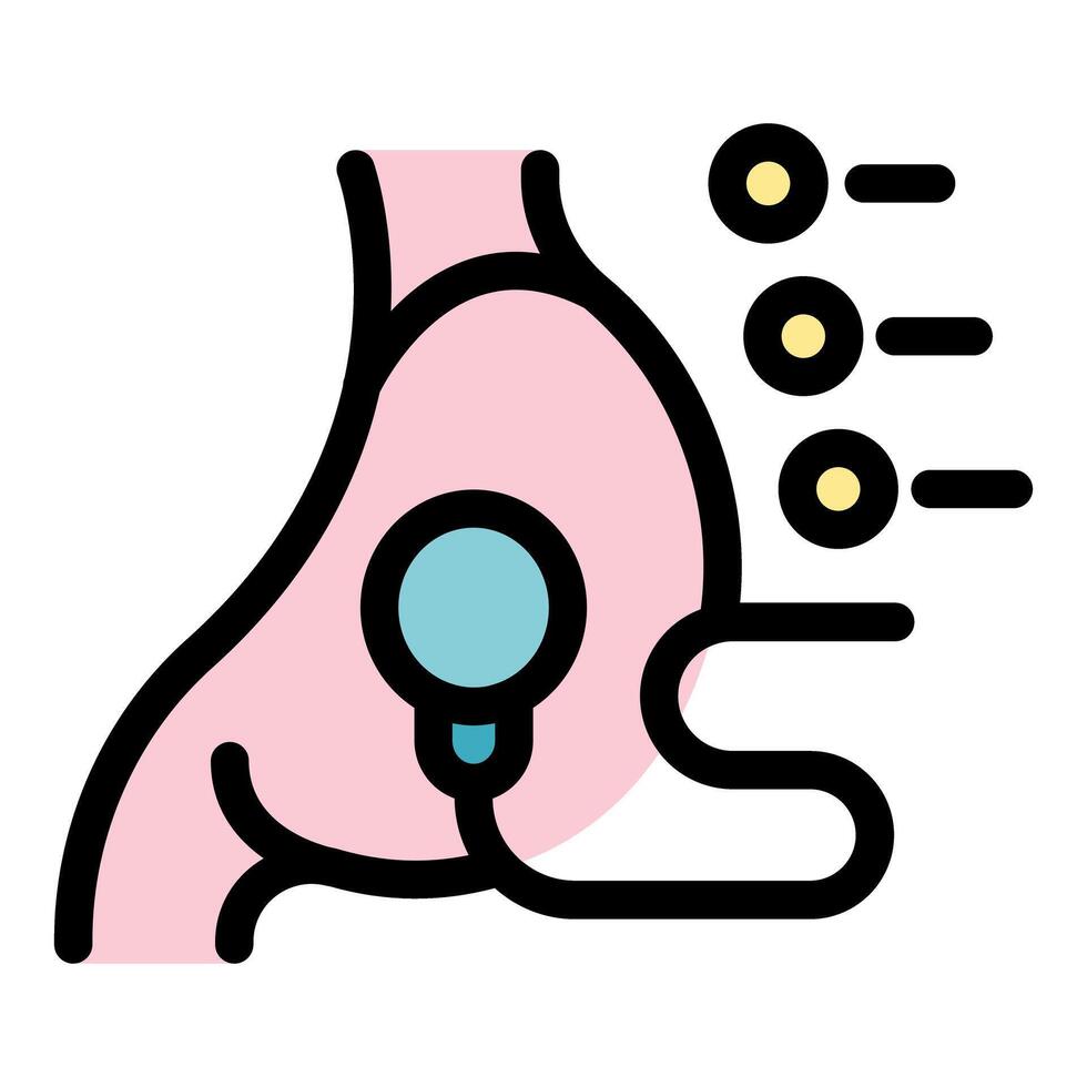 Doctor checking lungs with stethoscope for pneumonia and coronavirus diagnosis vector