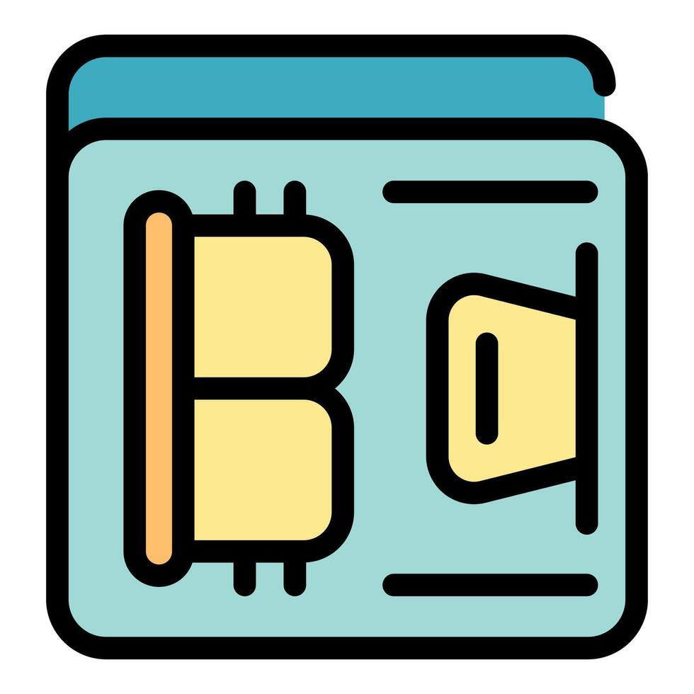 Sim card chip being inserted into mobile phone icon vector