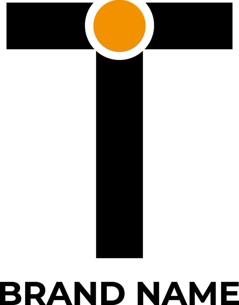 iT letter business logo design vector