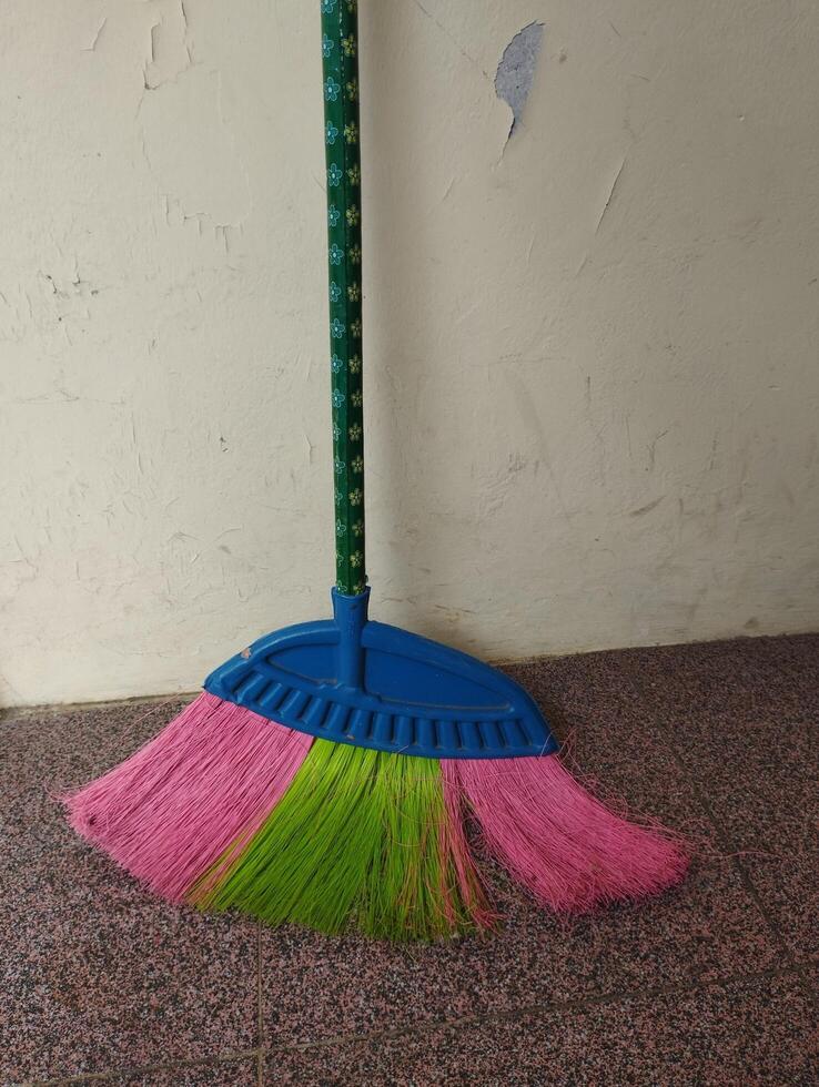 broom on the floor photo