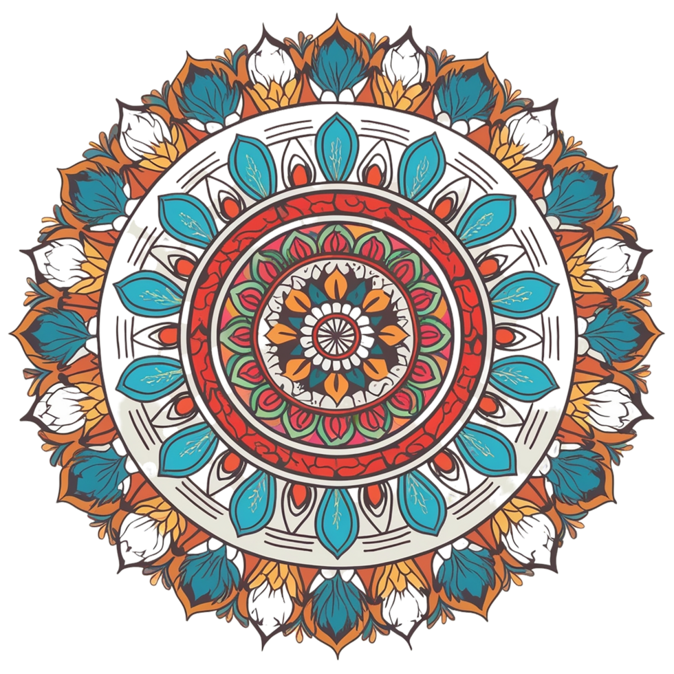 Beautiful mandala design png