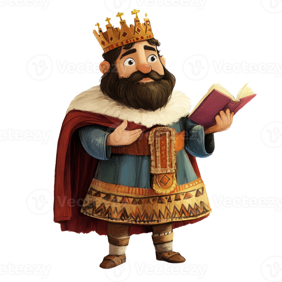 A king, illustration for children png