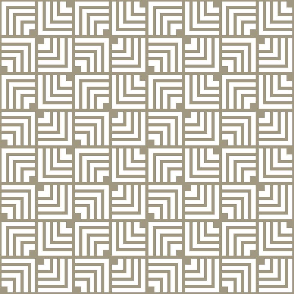 Seamless geometric abstract pattern with an overlapping style vector