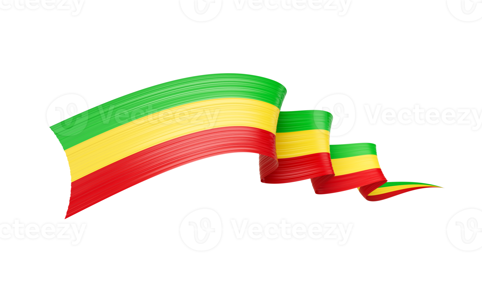 3d Flag Of Mali 3d Shiny Waving Mali Ribbon Flag 3d Illustration png