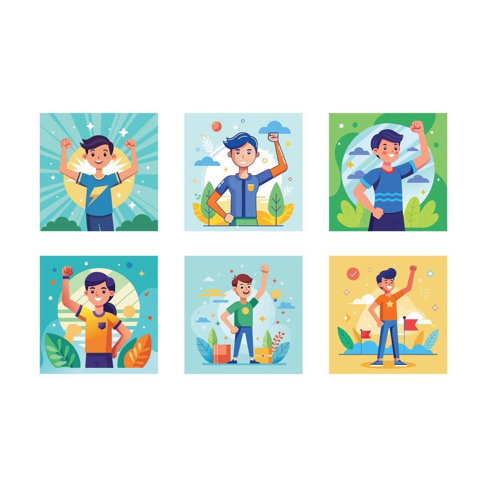 Download art with raised arm, ideal for creative digital projects. vector