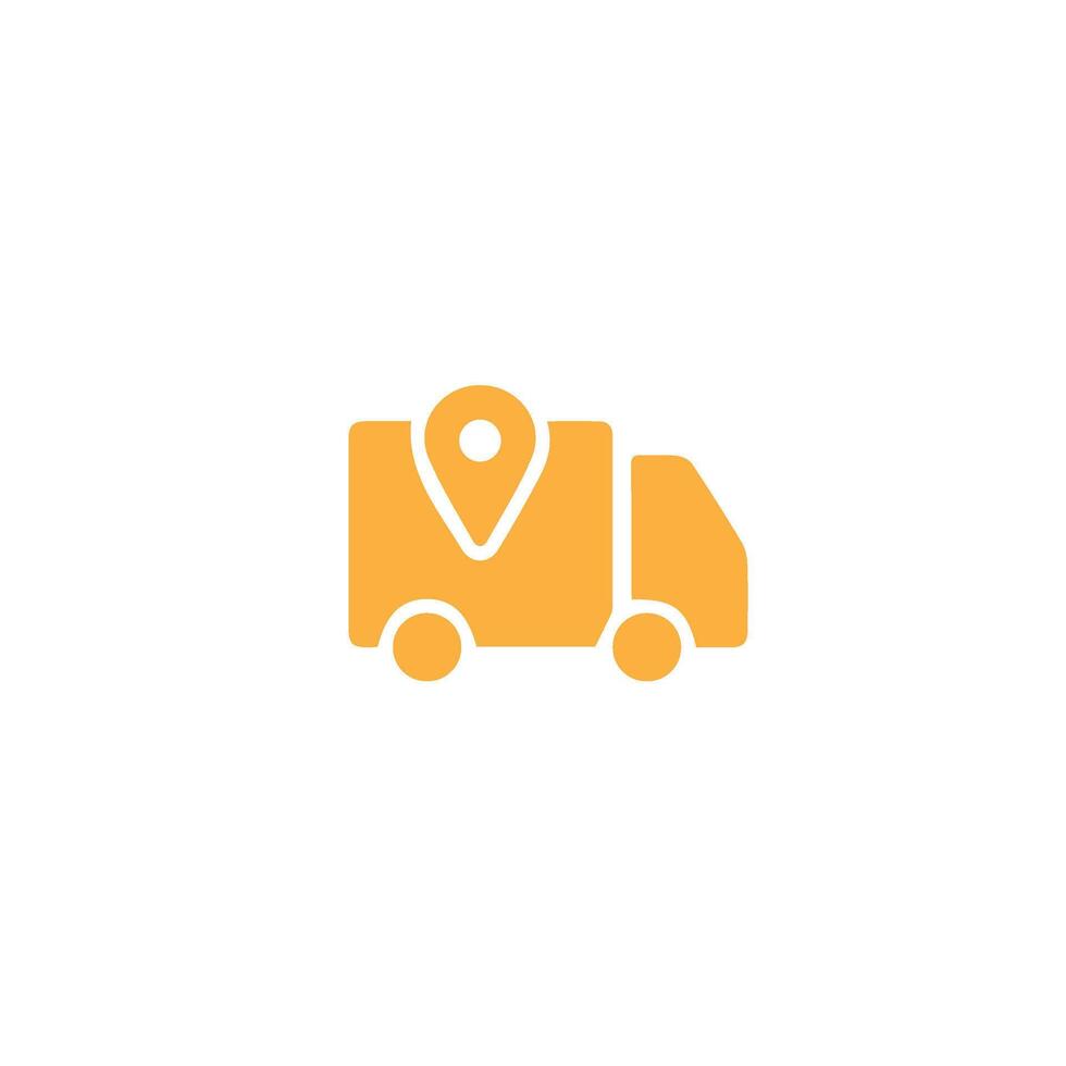 shipping icon, truck shipping vector
