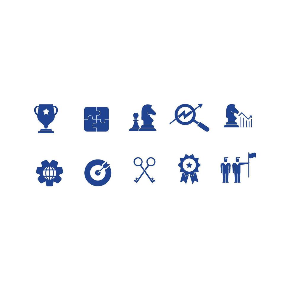 set of accounting icon , finance icon vector