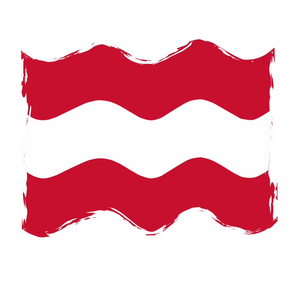 Flag of Austria with textur brush png